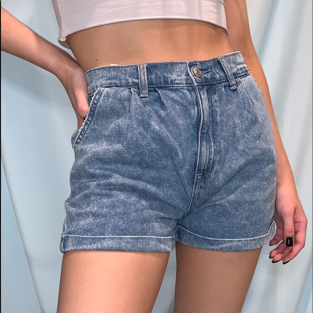 High Waisted Mom Shorts